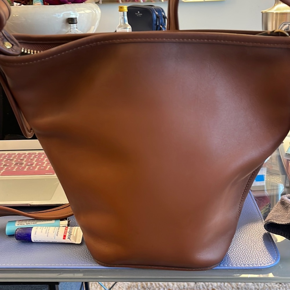 Coach bucket bag!